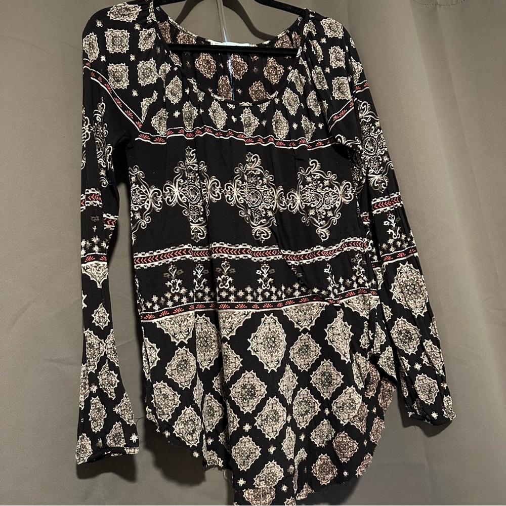 Patterned Maurices Tunic - Picture 2 of 3
